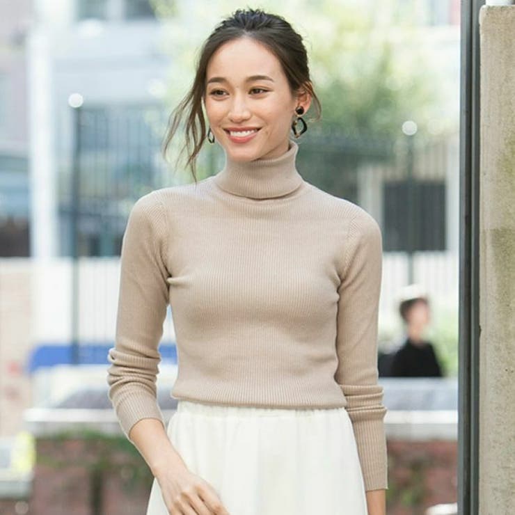 選べるVネックorUネックorタートルネック♪おうちで洗えるボーダーor無地ニッ… | aquagarage | 詳細画像14 