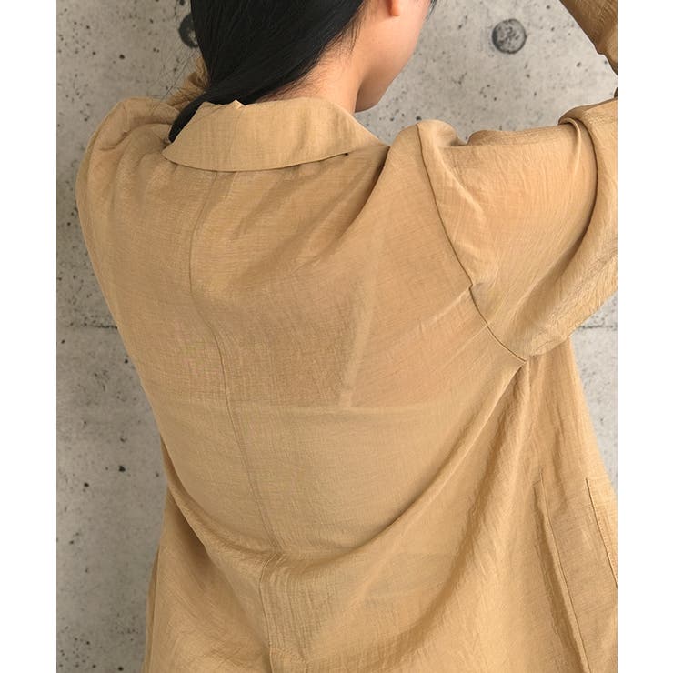 シアーテーラードジャケット 春 夏 秋 M | aquagarage | 詳細画像6 