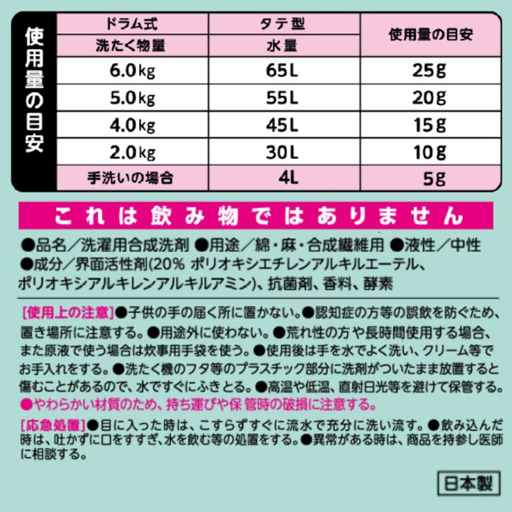 ファーファストーリー洗剤 あわあわウォッシュ 詰替 900G | Shoplimart＃ | 詳細画像9 