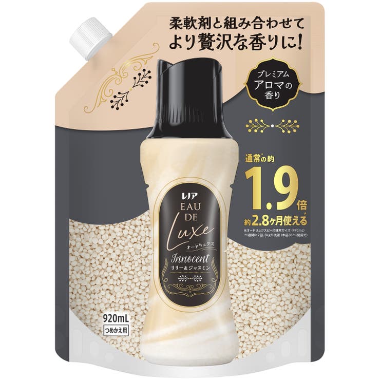 レノアオードリュクスアロマジュエル 詰替用特大サイズ 920ML | Shoplimart＃ | 詳細画像1 