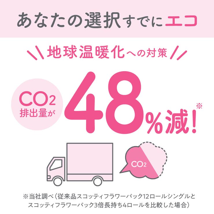 スコッティ フラワー3倍長持ち 12ロール ダブル | Shoplimart＃ | 詳細画像7 