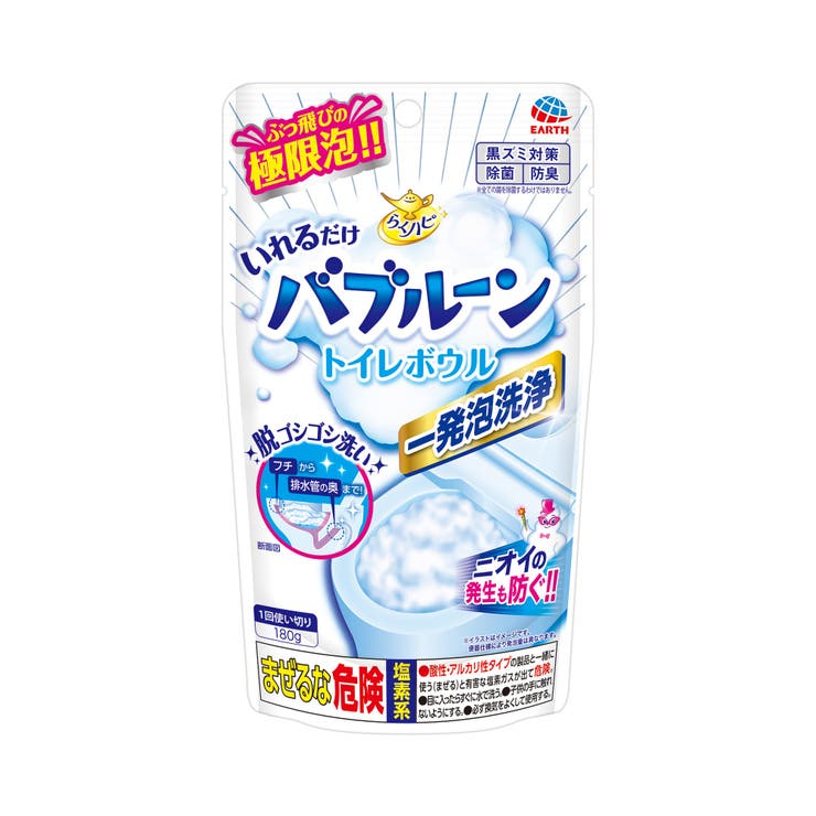 らくハピ いれるだけバブルーン トイレボウル 180G | Shoplimart＃ | 詳細画像1 