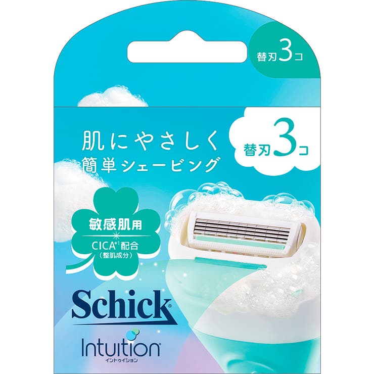 イントゥイション 敏感肌用 替刃 3個入 | Shoplimart＃ | 詳細画像1 