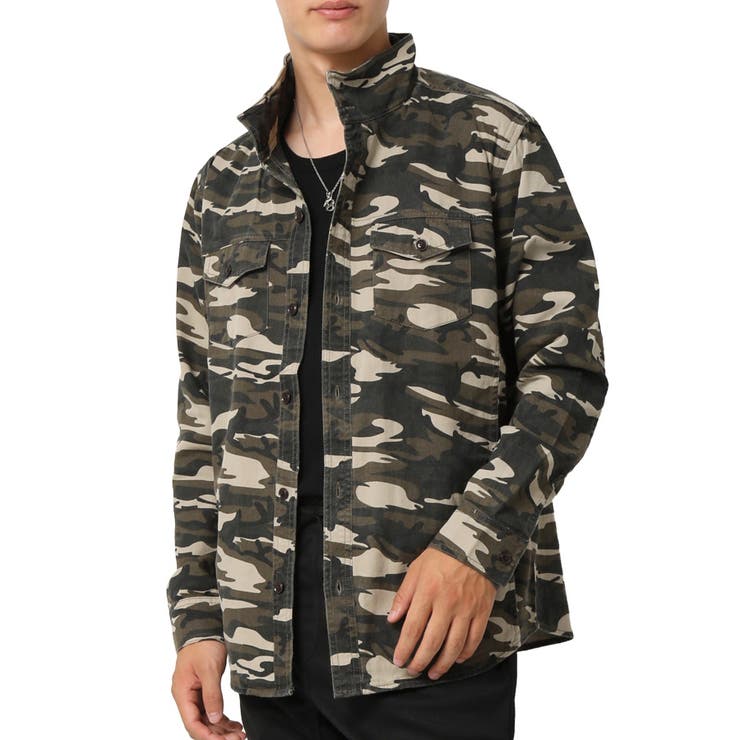 シャツジャケット メンズ ワイヤー衿 品番 Rq Arcade アーケード のメンズ ファッション通販 Shoplist ショップリスト