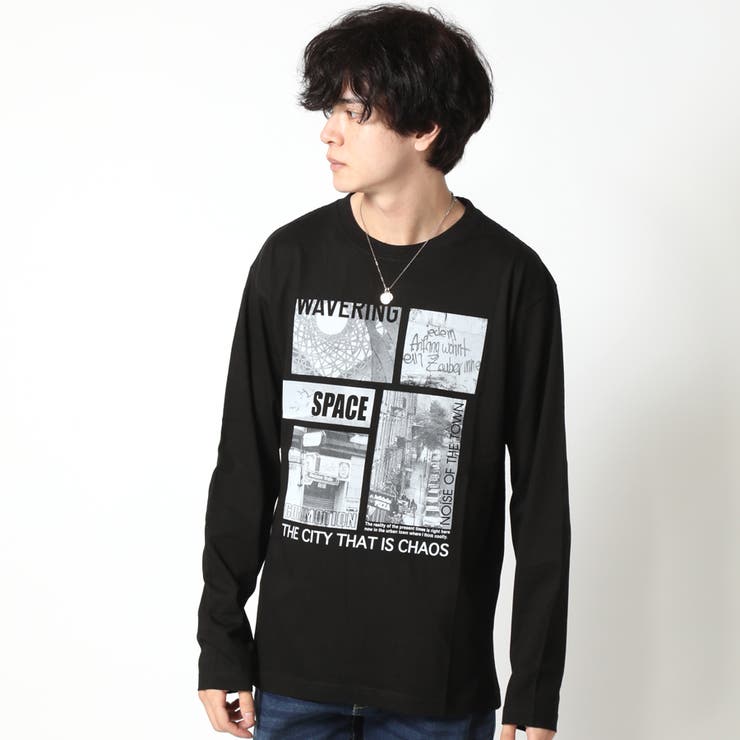 ブラック(D柄) | フォトデザイン Tシャツ メンズ | ARCADE