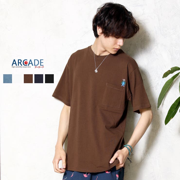 コットンUSA 米綿 プリントTシャツ | ARCADE | 詳細画像1 