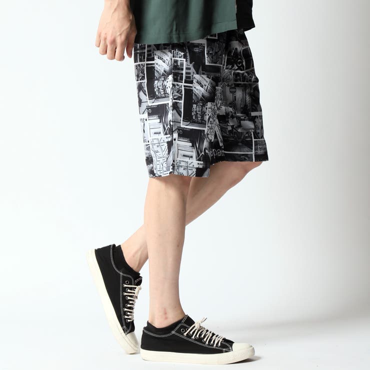 ショートパンツ メンズ ハーフパンツ[品番：RQ000003722