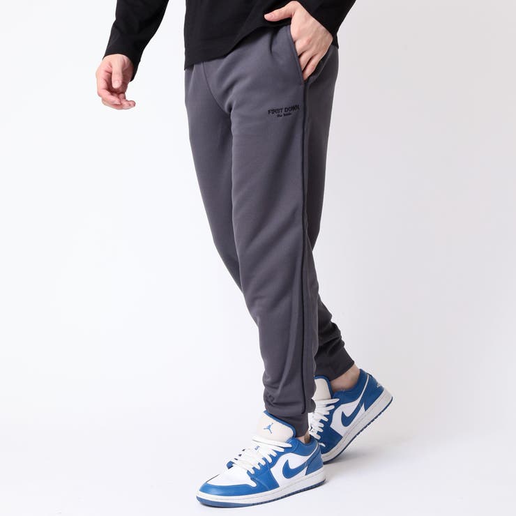 グレー(ジョガー) | 吸水速乾 サイドラインパンツ メンズ | ARCADE