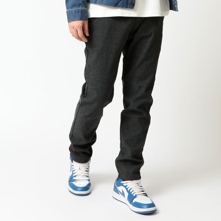 チャコール | 暖かい 裏起毛 裏シャギーフリースボア | ARCADE