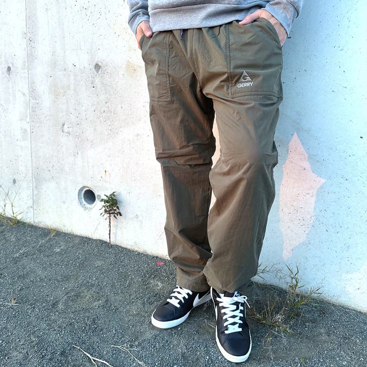 カーキ41 | 高機能 暖かい 裏フリースコットンナイロンパンツ | ARCADE