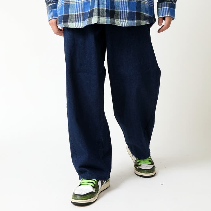 ネイビー71 | GERRY デニム バレルレッグデニムパンツ | ARCADE