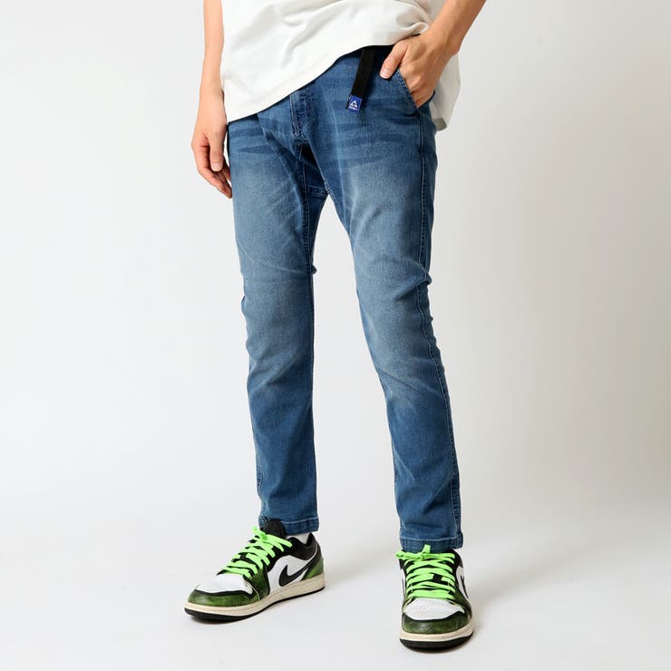 74サックス(デニム) | GERRY ジェリー ストレッチスキニーパンツ | ARCADE