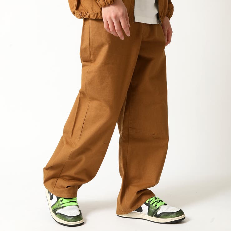 キャメル | ダックパンツ メンズ ワークパンツ コットン ワイドパンツ | ARCADE