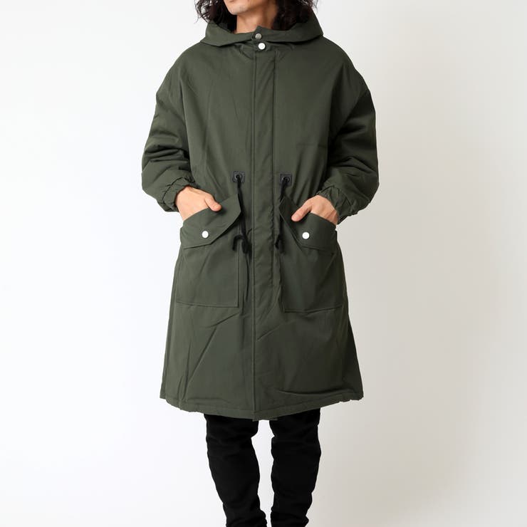 カーキ | ロングコート メンズ ミリタリー | ARCADE