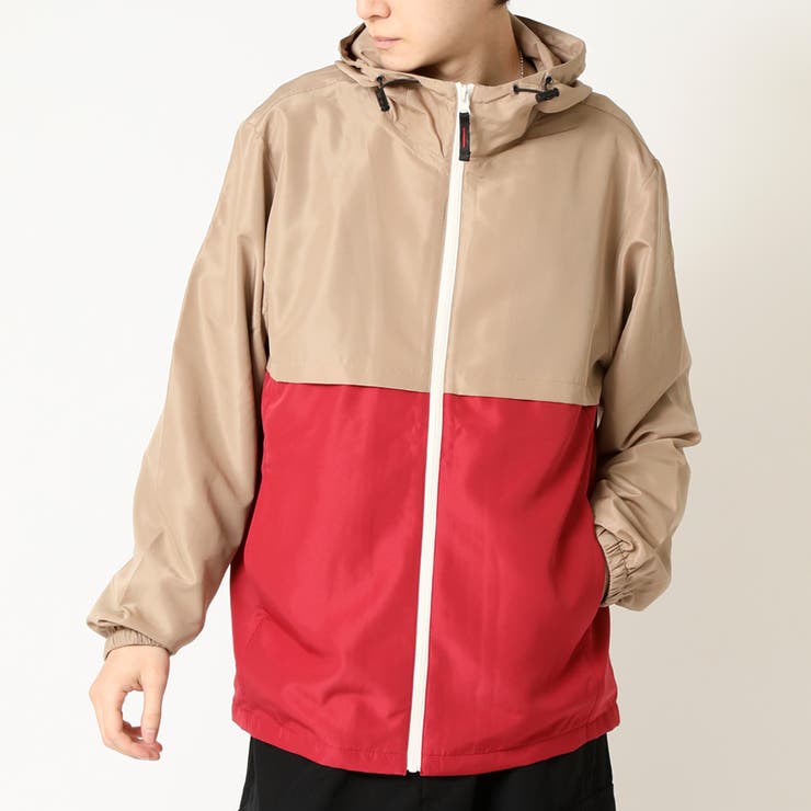 1ベージュ×レッド