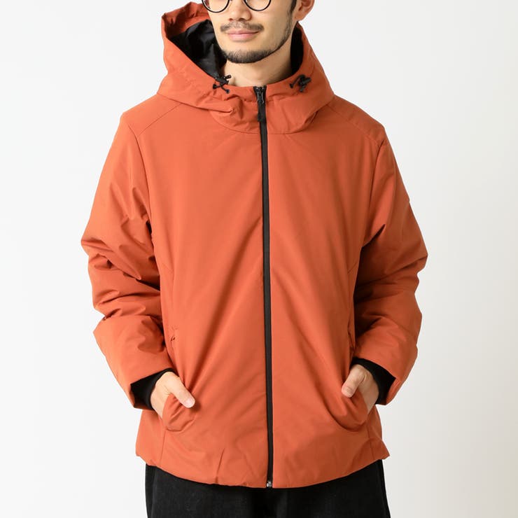 オレンジ28 | マウンテンパーカー メンズ エコダウンジャケット | ARCADE