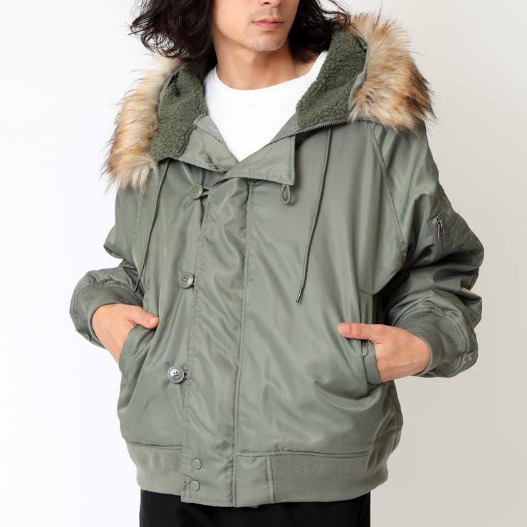 カーキ | ミリタリージャケット メンズ ミリタリー | ARCADE