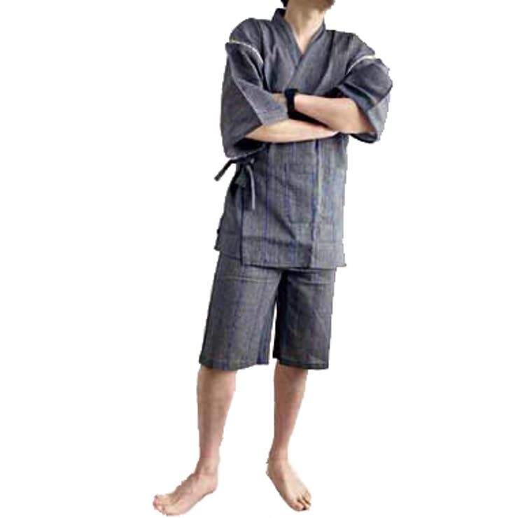 E柄 | 清涼素材 和柄 甚平 | ARCADE