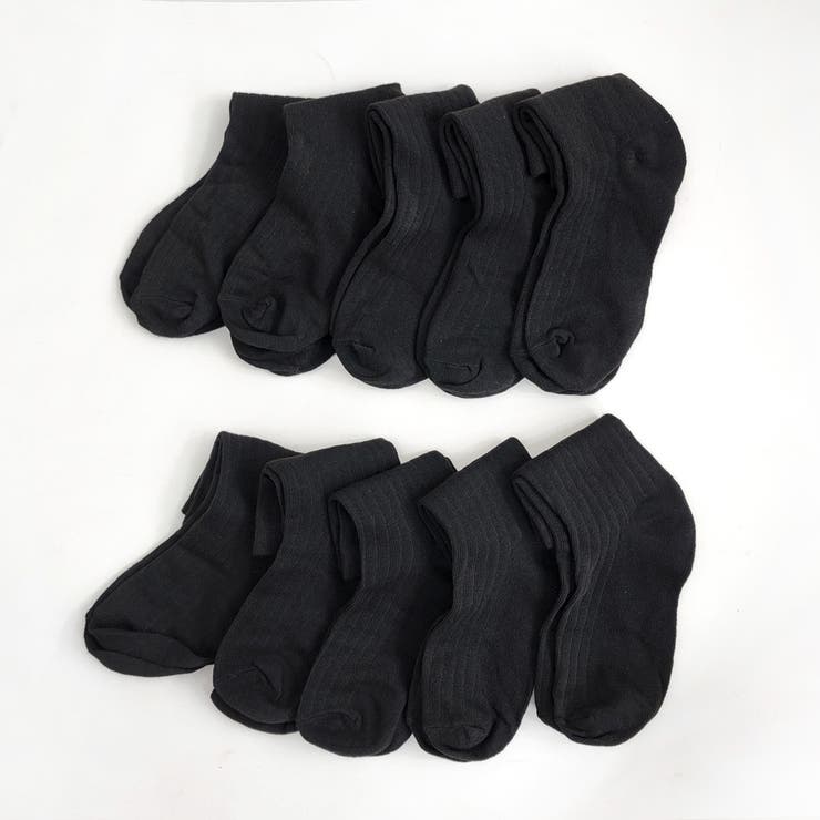 セットD | お得な10足セット クルーソックス リブ編み | ARCADE