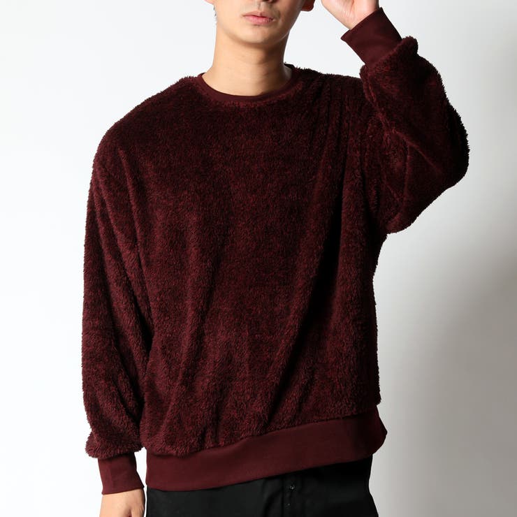 ワインミックス | もこもこボア トレーナー メンズ | ARCADE