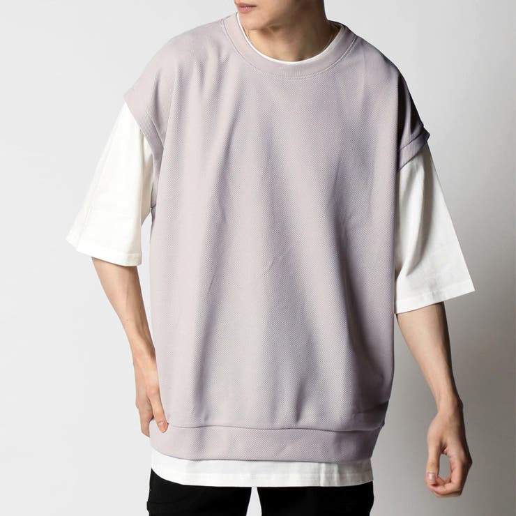 buddix フェイク レイヤード Tシャツ FANTASTICS フェイクレイヤード Tシャツ メンズ[品番：RQ000004186]｜ARCADE