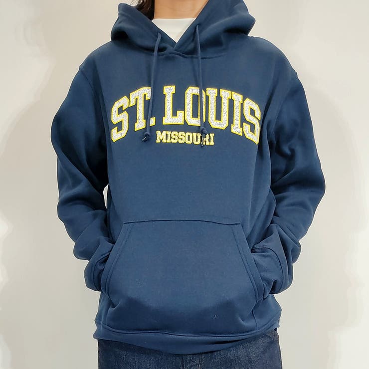 (B柄)ネイビー | パーカー メンズ プルパーカー | ARCADE