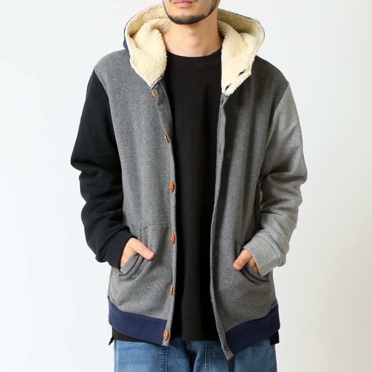 クレイジー1 | 裏起毛 パーカー メンズ | ARCADE