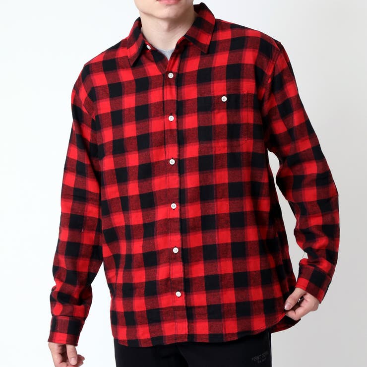 MAZZEL  Straight Flush チェックシャツ 新品 L MAZZEL Royal Straight Flush チェックシャツ 【L】 - メルカリ