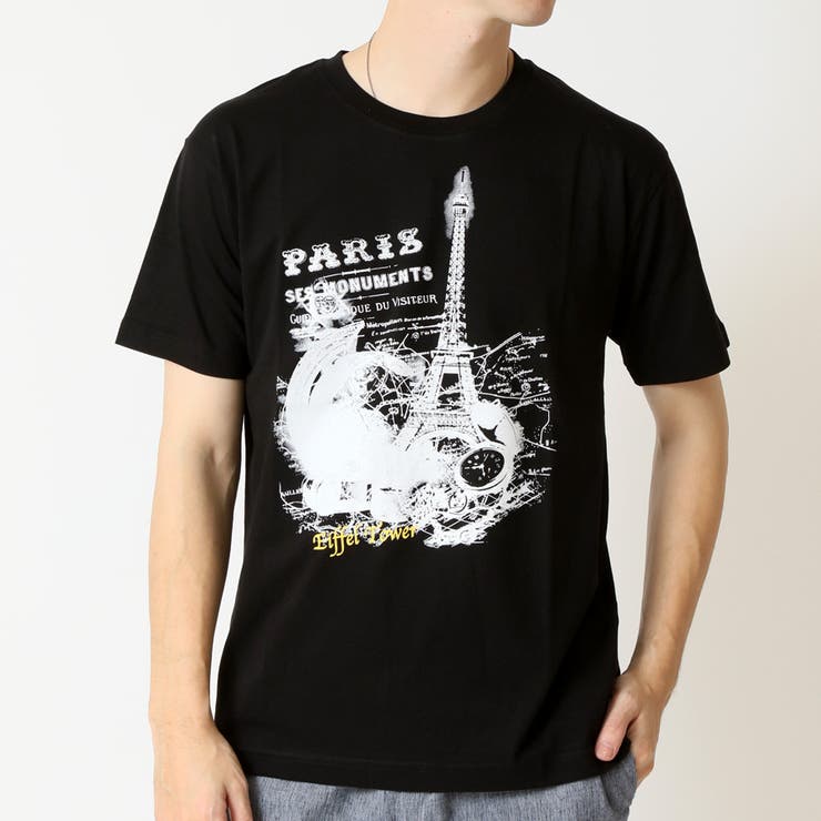 ブラック(B柄) | Tシャツ メンズ 半袖tシャツ | ARCADE