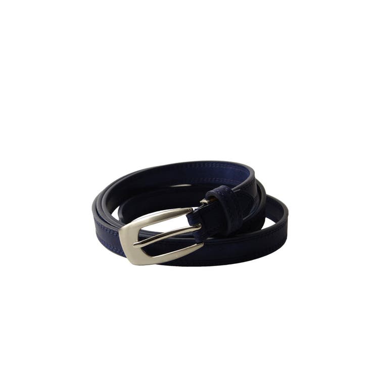 ARGUE ロングレザー ベルト ブラック ARGUE】LONG LONG LETHER BELT/BLACKxGOLD