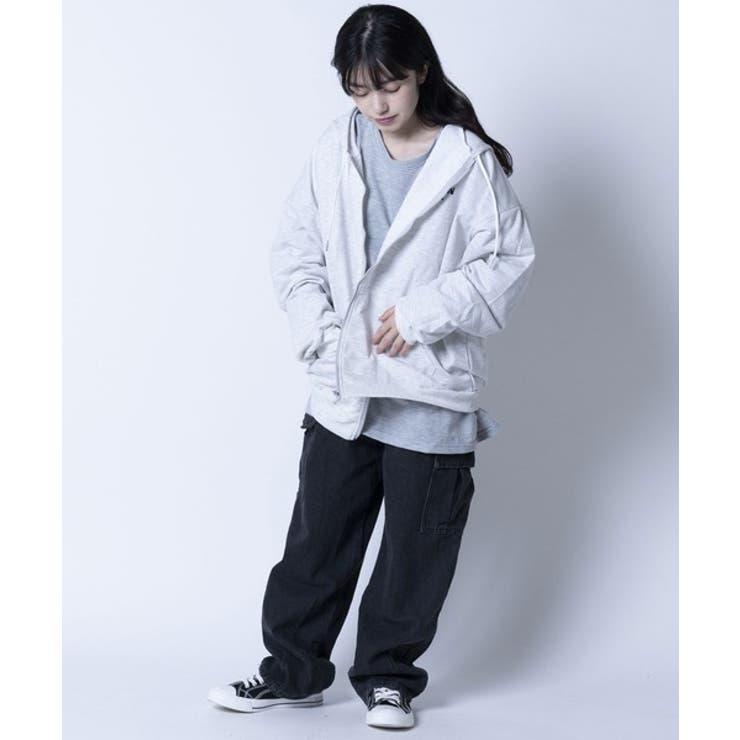 韓国風 オーバーサイズ パーカーレディース | ARCADE | 詳細画像12 
