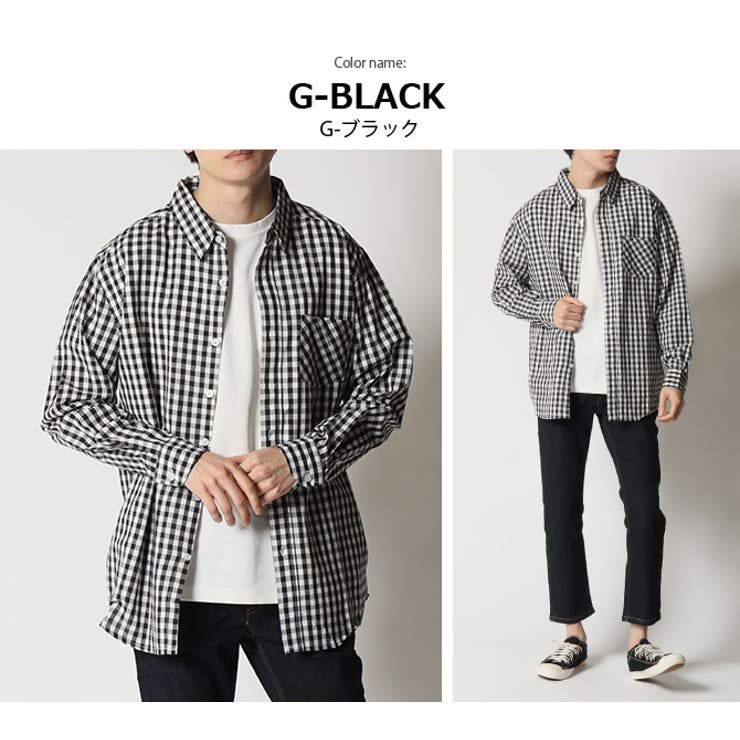 チェックシャツ さらっと快適な強撚糸チェック柄シャツ - ファッション通販なら