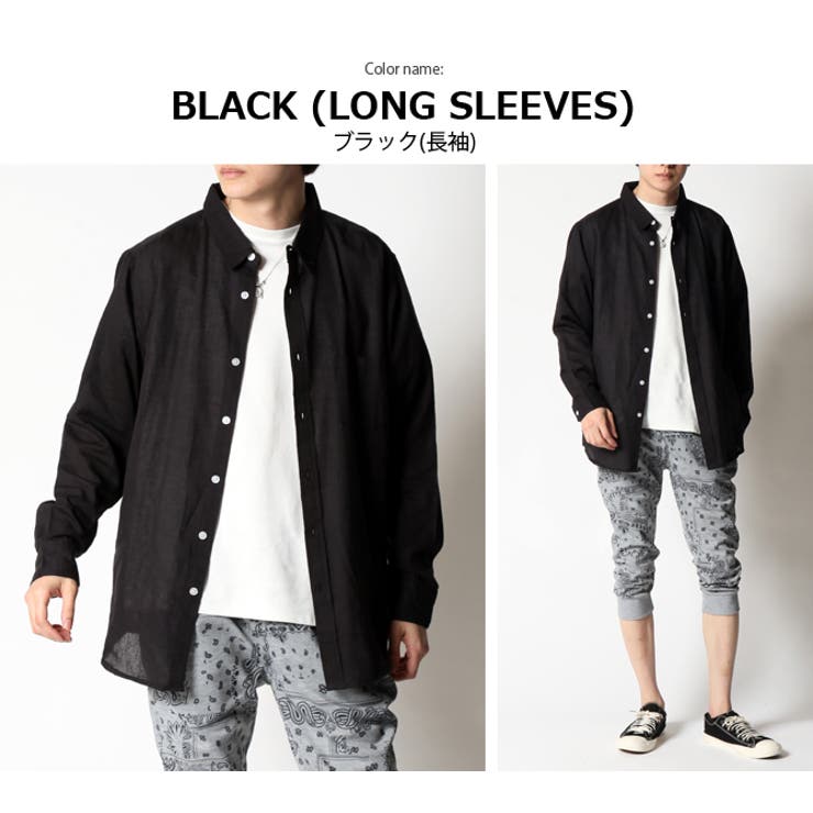 綿麻シャツ メンズ リネンシャツ | ARCADE | 詳細画像12 