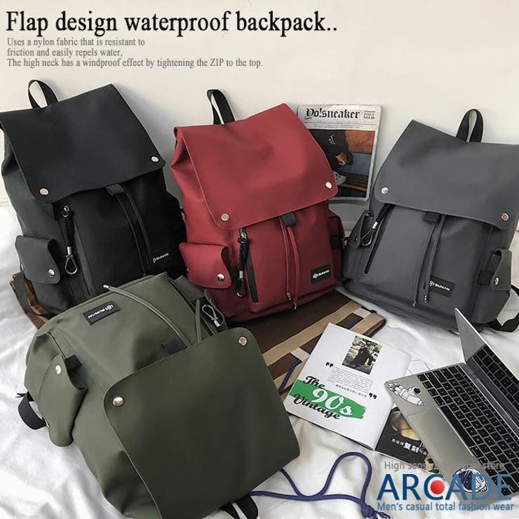 バックパック 防水 フラップデザイン | ARCADE | 詳細画像8 