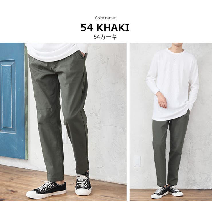 ストレッチパンツ メンズ イージーパンツ[品番：RQ000003778