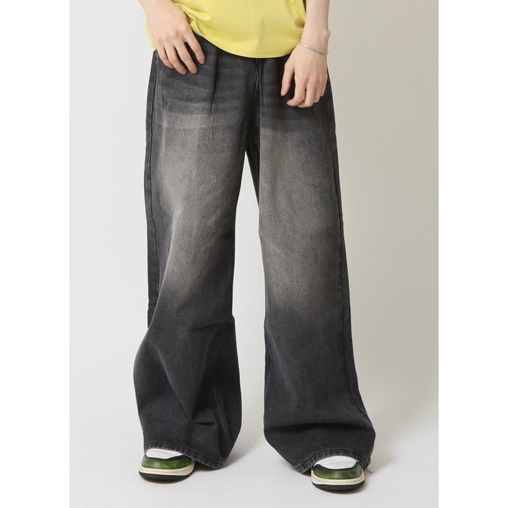 A$APMODE ワイドデニムパンツ A$APMODE ワイドデニムパンツ メンズ