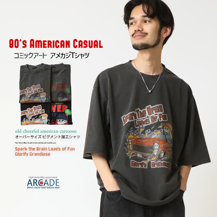 半袖Tシャツ メンズ Tシャツ | ARCADE | 詳細画像1 