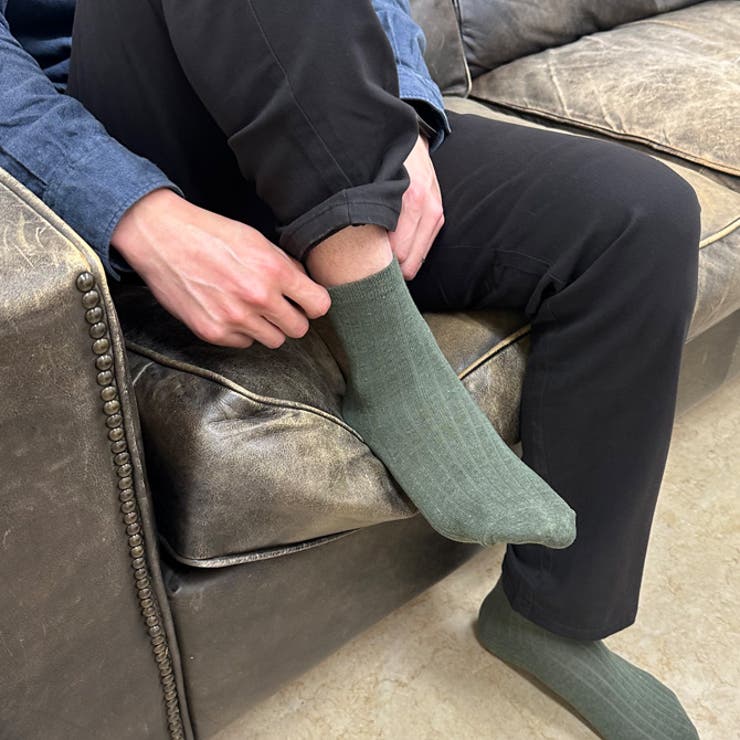 お得な10足セット クルーソックス リブ編み | ARCADE | 詳細画像4 