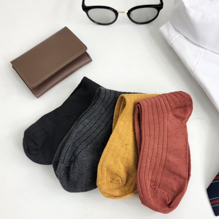 お得な10足セット クルーソックス リブ編み | ARCADE | 詳細画像6 