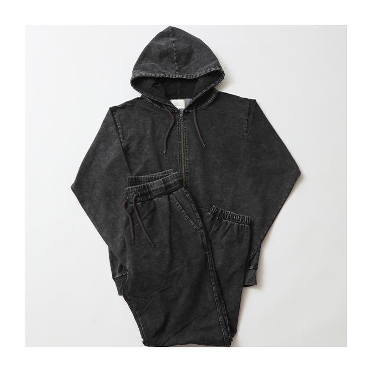 セットアップ メンズ カットデニムジップパーカー | ARCADE | 詳細画像5 