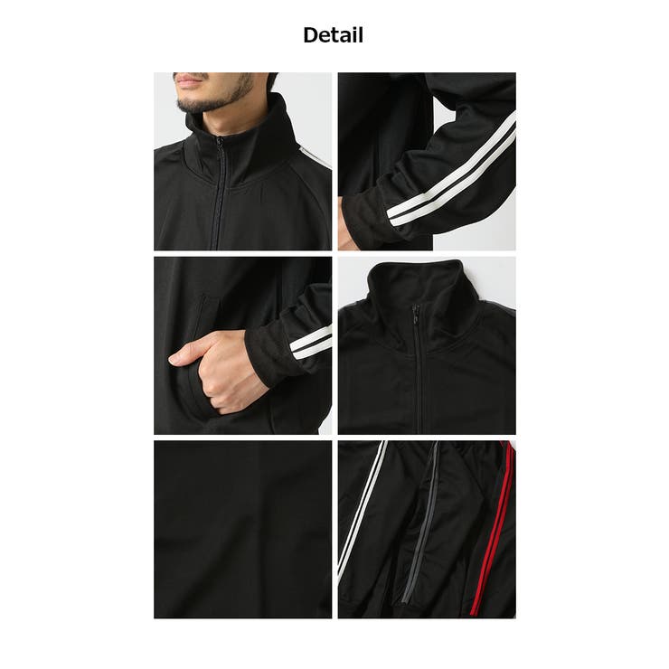 トラックジャケット メンズ ハイネック | ARCADE | 詳細画像9 