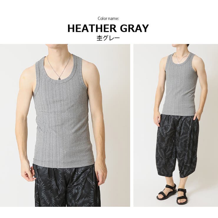 タンクトップ メンズ コットン | ARCADE | 詳細画像9 