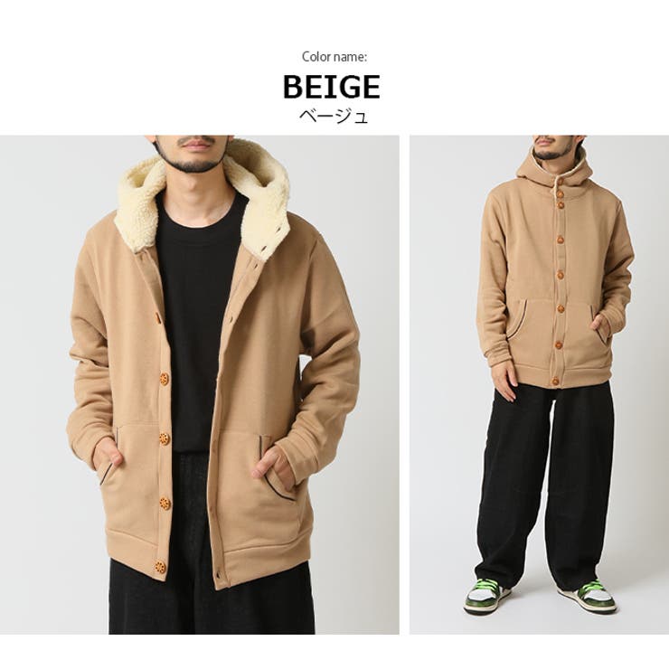 裏起毛 パーカー メンズ | ARCADE | 詳細画像11 