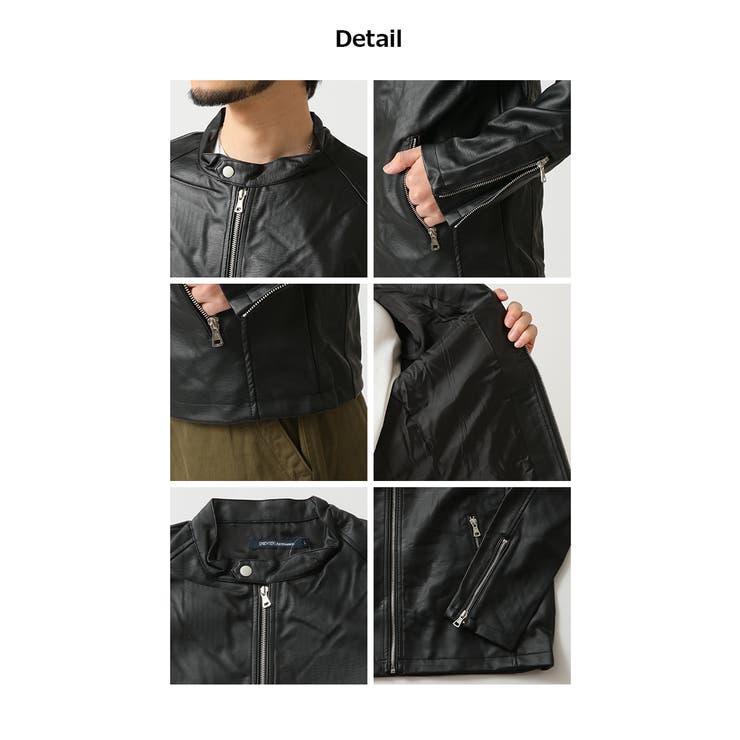 ライダースジャケット メンズ シングルライダースジャケット | ARCADE | 詳細画像9 