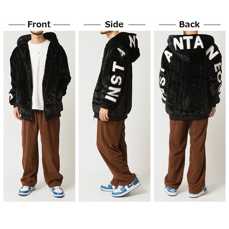 ボアパーカー メンズ フリースパーカー | ARCADE | 詳細画像8