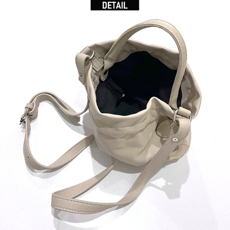 巾着バッグ ショルダーバッグ 2way | ARCADE | 詳細画像4 