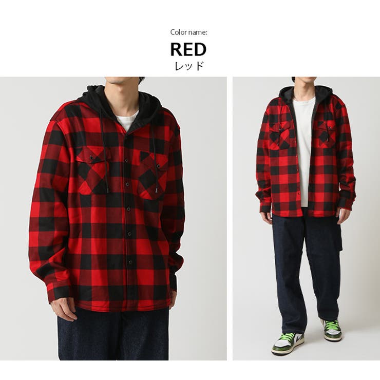 あったフリース チェックシャツ メンズ | ARCADE | 詳細画像12 