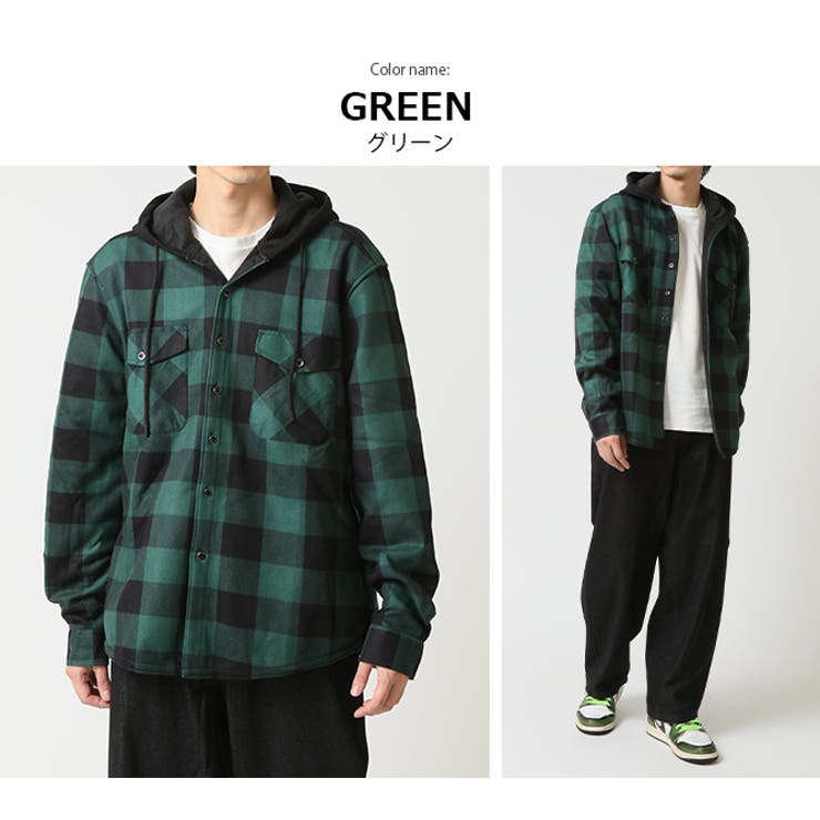 あったフリース チェックシャツ メンズ | ARCADE | 詳細画像13 