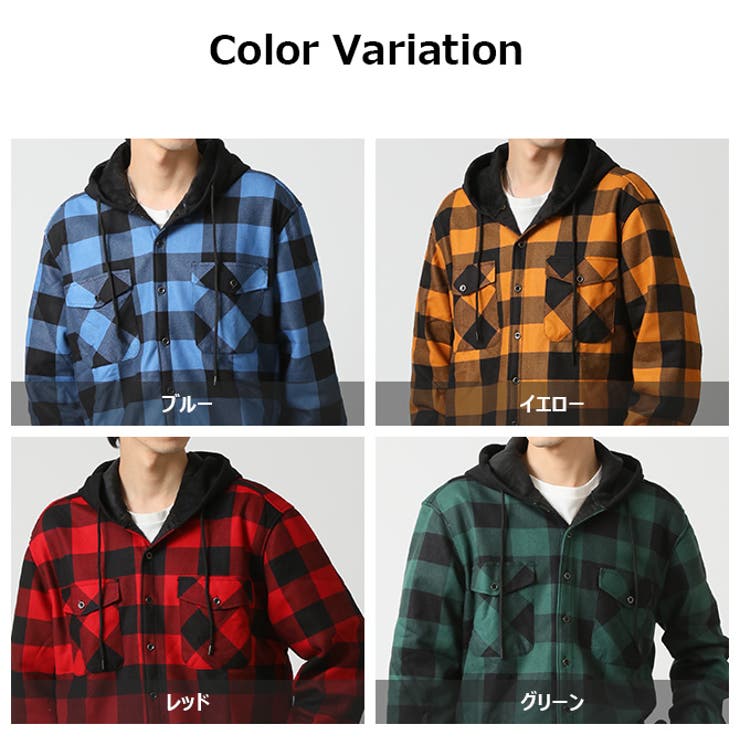 あったフリース チェックシャツ メンズ | ARCADE | 詳細画像14 