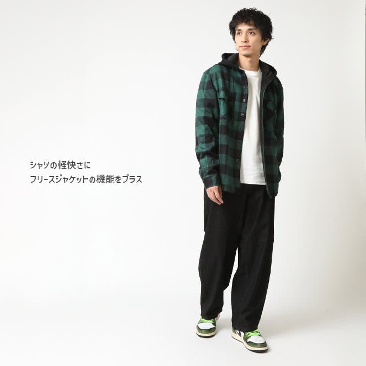 あったフリース チェックシャツ メンズ | ARCADE | 詳細画像5 